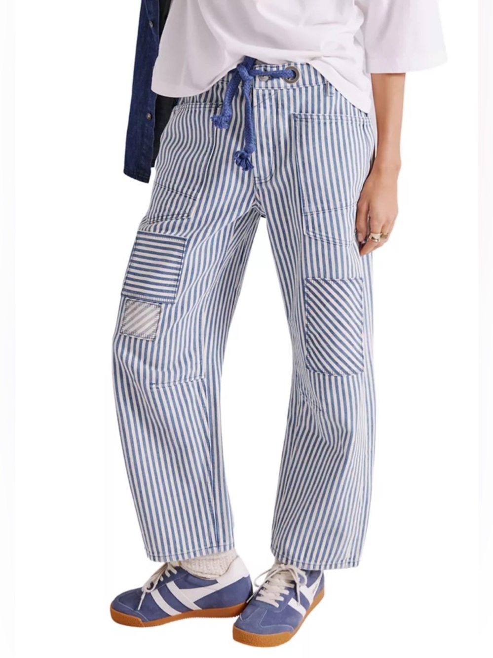 Free People We The Free Moxie Stripe Jeans